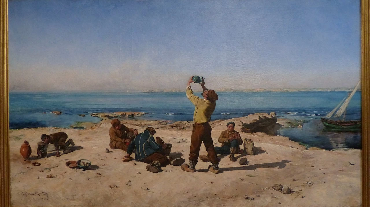  17-Alphonse Moutte-Il pranzo dei pescatori 